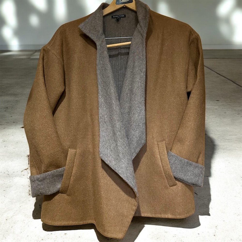 Eileen Fisher Double Face Coat